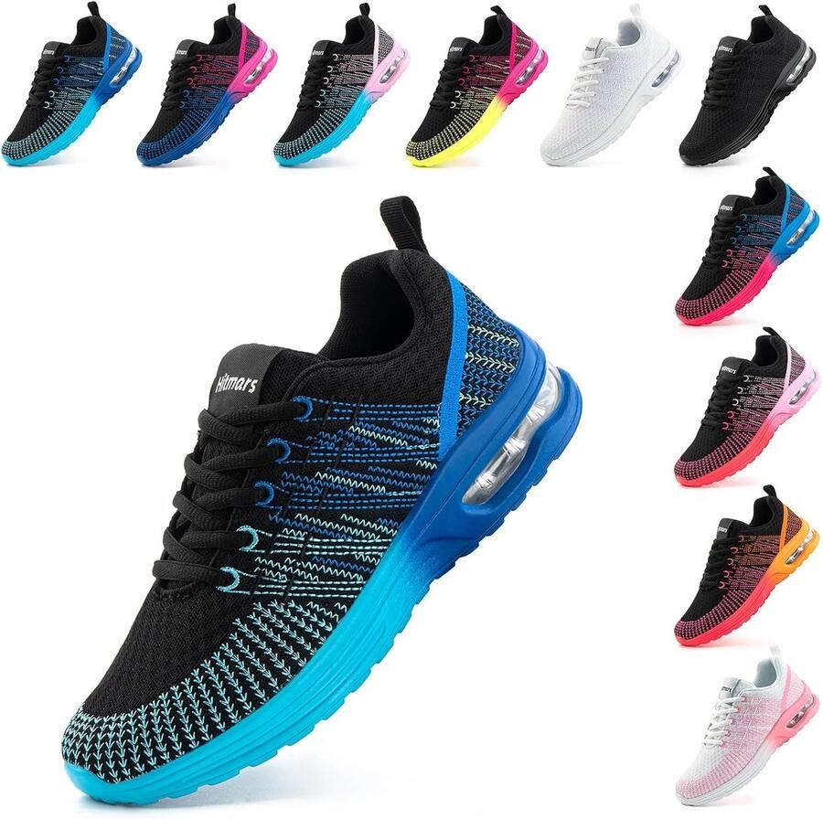 Dames Hardloopschoenen Sport Sneakers Dagelijks Gebruik Lichtgewicht Ademend Mesh 35-41 Meerdere Kleuren