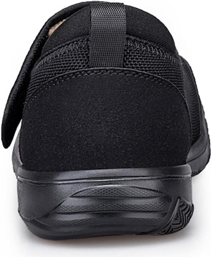 Extra Brede Pantoffels Klittenbandsluiting Licht en Ade d Antislip Orthopedisch Senioren Gezondheidsschoenen