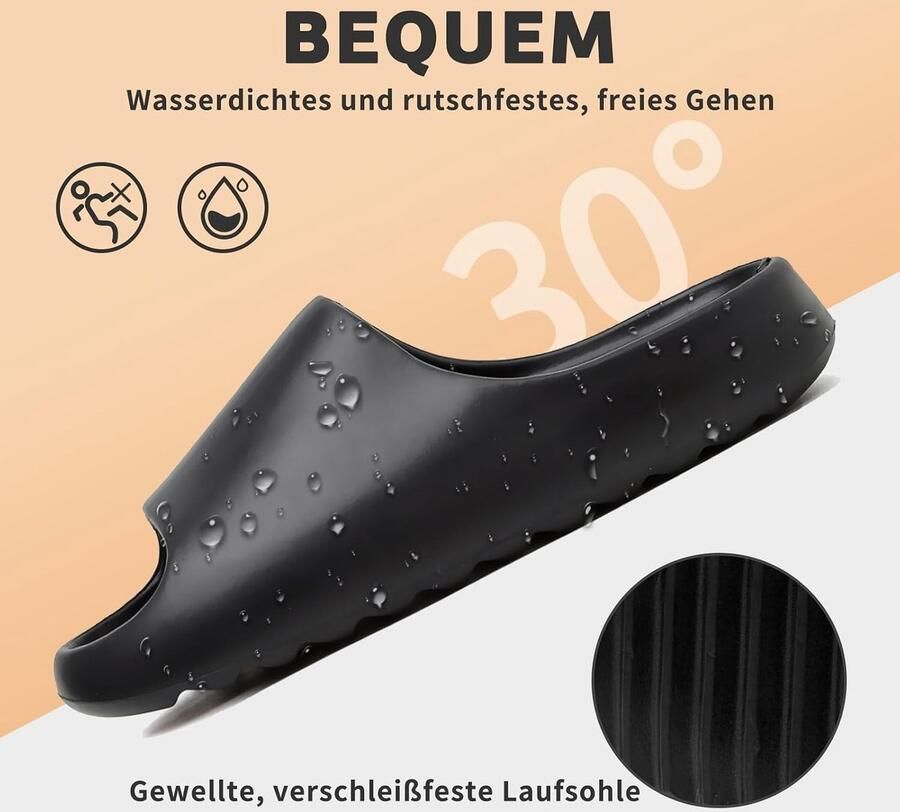 Foam Slides Unisex Huiselijk Pillow Cloud Slippers Sliders nen Badkamer Comfortabele Pantoffels Sloffen Zomertijd Zandstrand s Sandalen