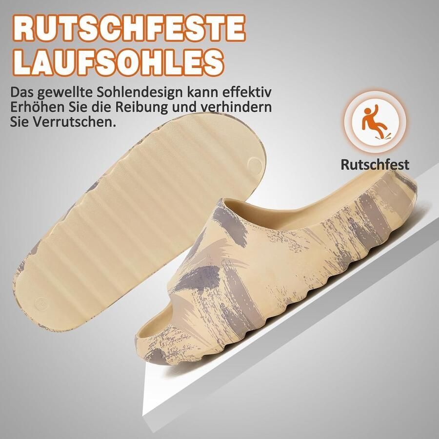 Foam Slides Unisex Huiselijk Pillow Cloud Slippers Sliders nen Badkamer Comfortabele Pantoffels Sloffen Zomertijd Zandstrand s Sandalen
