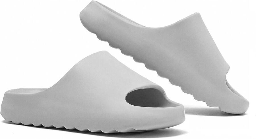 Foam Slides Unisex Huiselijk Pillow Cloud Slippers Sliders nen Badkamer Comfortabele Pantoffels Sloffen Zomertijd Zandstrand s Sandalen