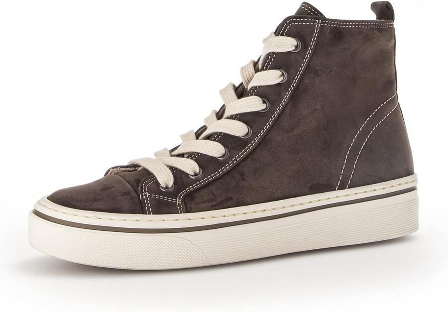 Dames High-Top Sneakers met Uitneembaar Voetbed Comfortabele en Duurzame Sneakers