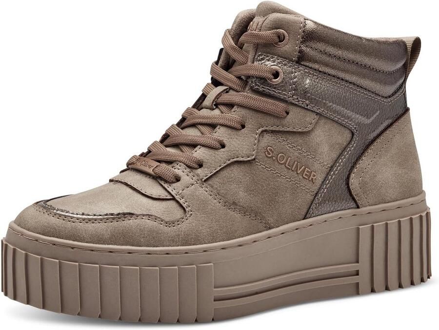 Dames Sneaker Hoog Tijdloos Modern Design en Hoge Kwaliteit