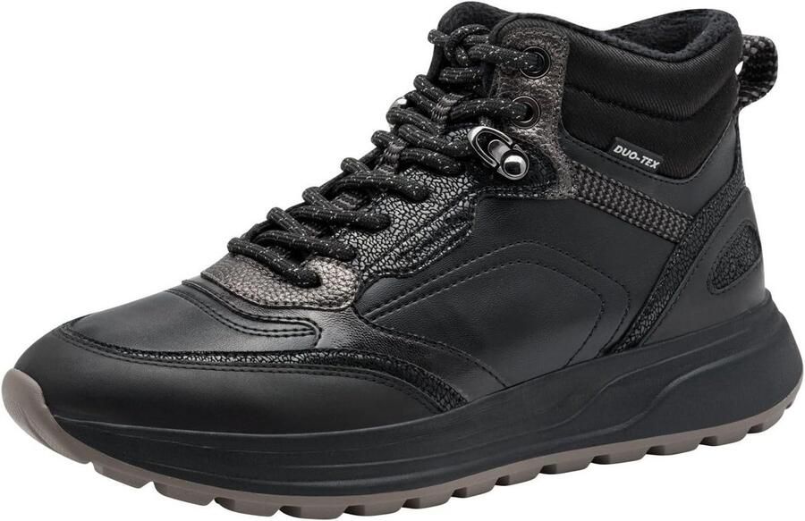 Dames Sneaker Hoog Wit Comfortabele Casual Schoenen