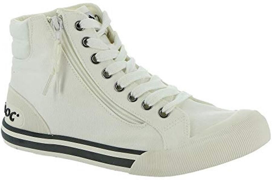 Dames Hoge Sneakers Multi Canvas