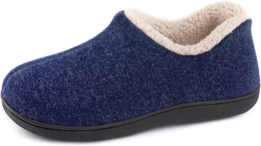 Dames Huisschoenen met Traagschuim en Antislip Zool Comfortabele Indoor Loafers