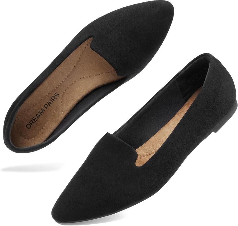 Dames Instappers Platte Schoenen Zakelijk en Casual Huidvriendelijk Interieur