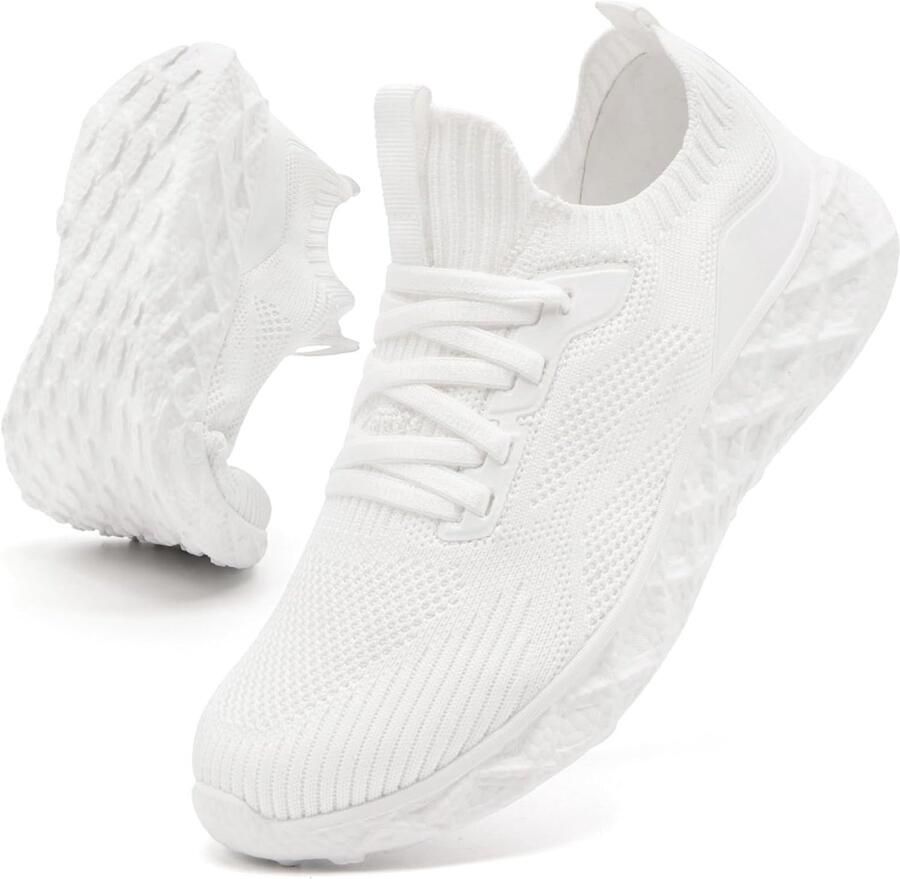 Dames Slip-On Sneakers Ademend Lichtgewicht Comfortabele Sportschoenen