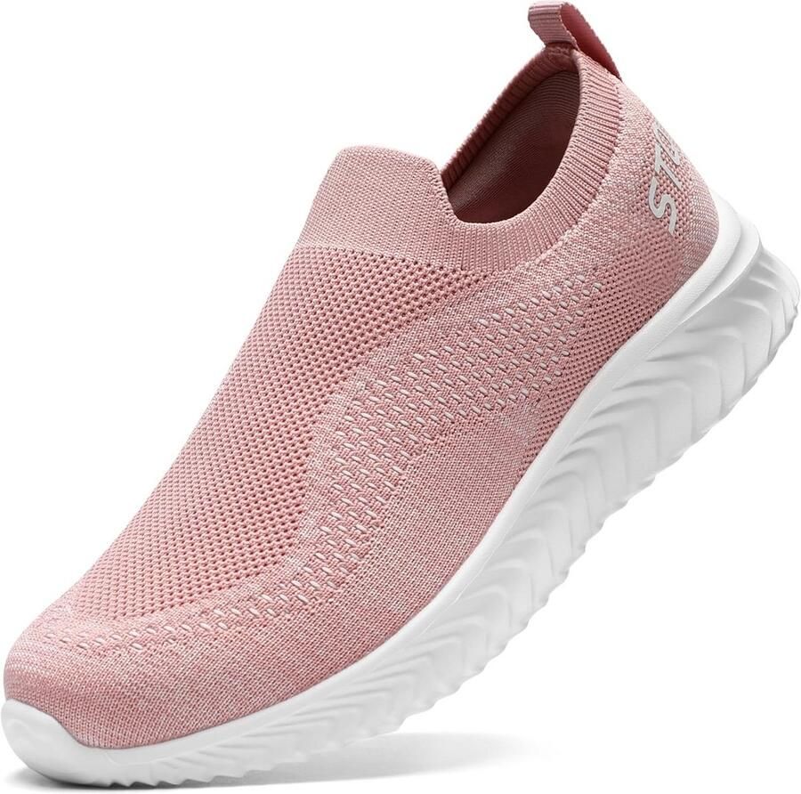 Dames Instappers Sneakers met Memory Foam Loopcomfort