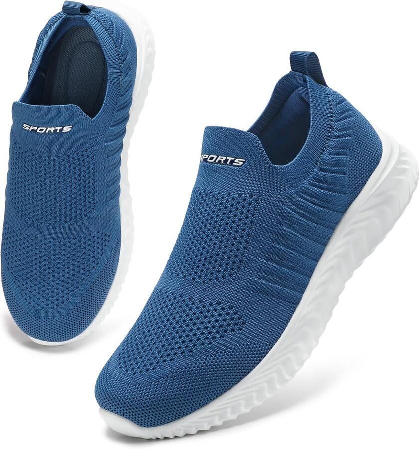 Dames Instapsneakers Mesh Ademend Lichtgewicht Comfortabele Wandelschoenen