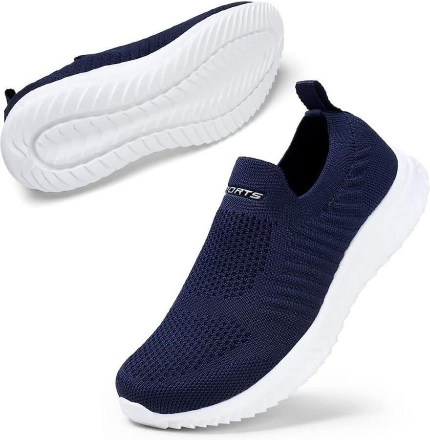 Dames Instapsneakers met Traagschuim Comfortabele Luchtige Sneakers