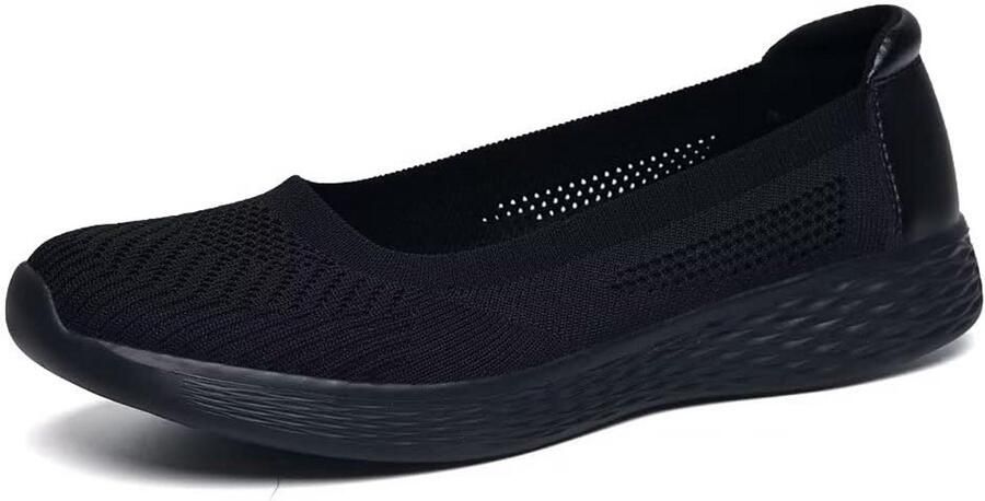 Dames Instapsneakers Plat Lichtgewicht Ademend Flexibel