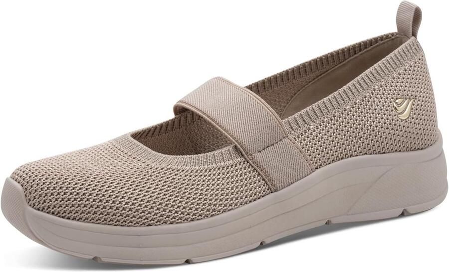 Dames Jana Damen Ballerina Strap Vegan 8-22183-46Balletschoen