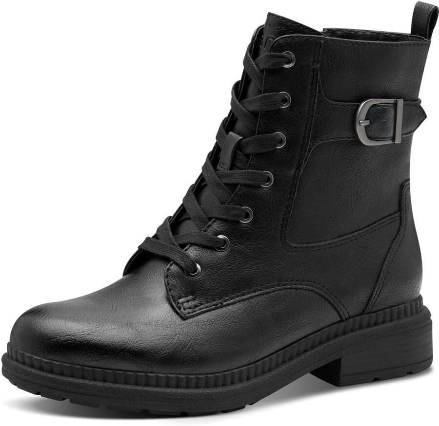 Dames Jana Damen Lace Boot Flat VeganModieuze laars