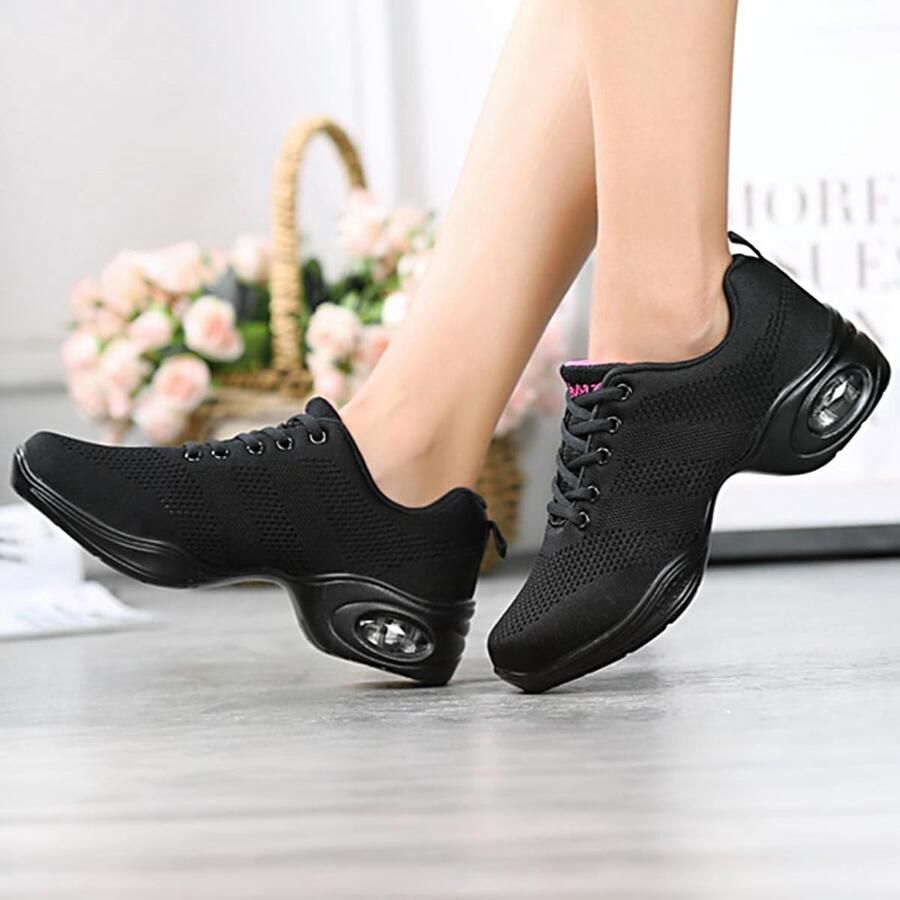 Dames Jazz Schoenen voor Dansen Split Sole Schokabsorberend en Slijtvast voor Jazz en Street Dance Training