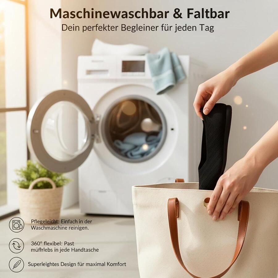 Dames kanten ballerina's schoenen comfortabele slipschoenen gebreide ballerina plat met ademende mesh en flexibele zool elegant business flats voor kantoor