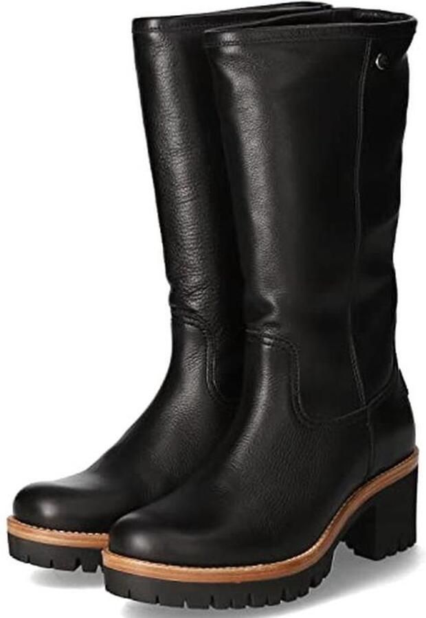 Dames Knielaars van Waterdicht Leer met Anatomische Binnenzool