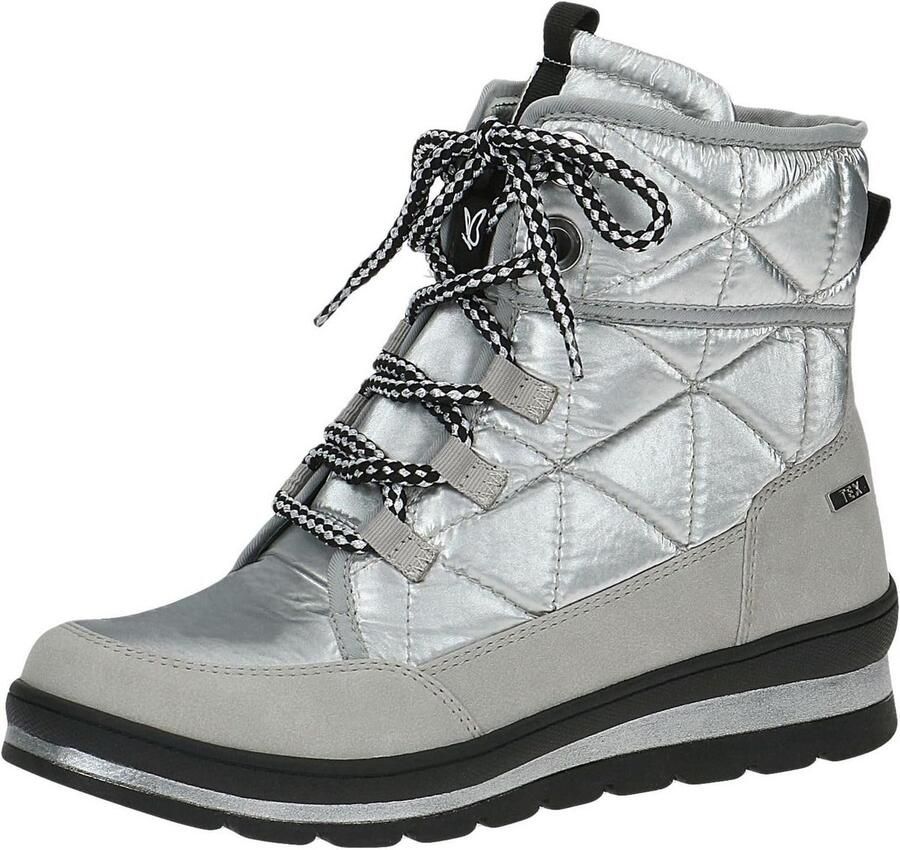 Dames Veterlaarzen met Warme Voering Waterafstotend en Extra Breed