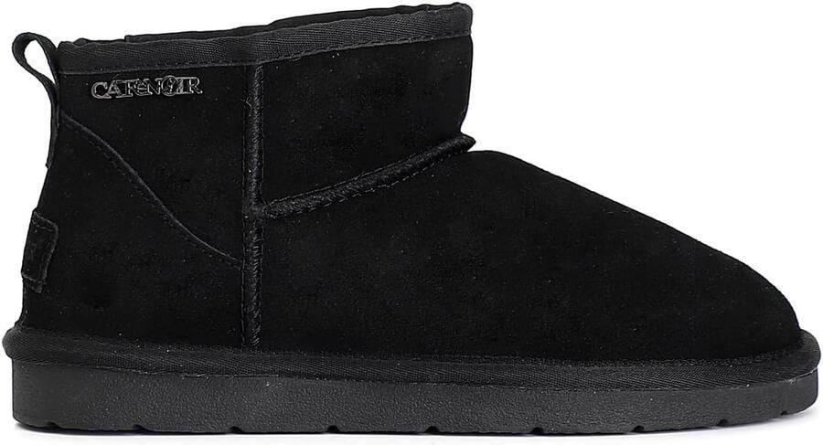 Dames Laars Enkellaars Dagelijks Gebruik Zachte Voering Zwart