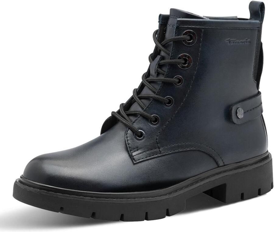 Dames Laarzen Comfort Hoge Schaft met Vetersluiting