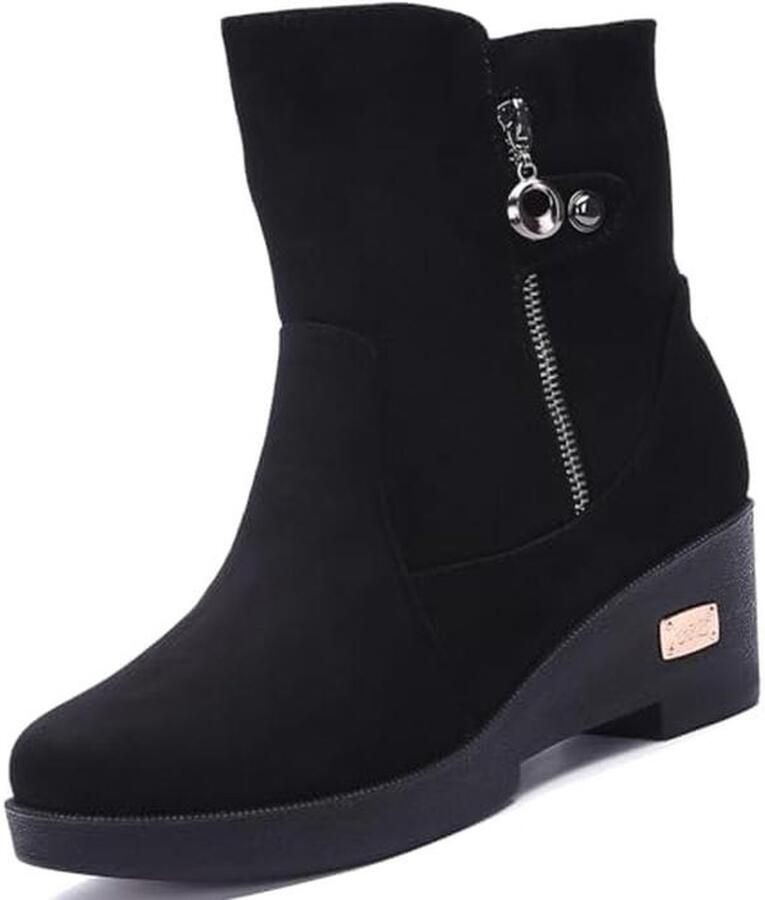 Dames Laarzen Sleehak Sneeuwschoenen Waterdicht Winterlaarzen Enkellaarsjes