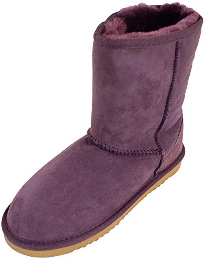 Dames Laarzen van Zachte Schapenvacht voor Comfort en Warmte