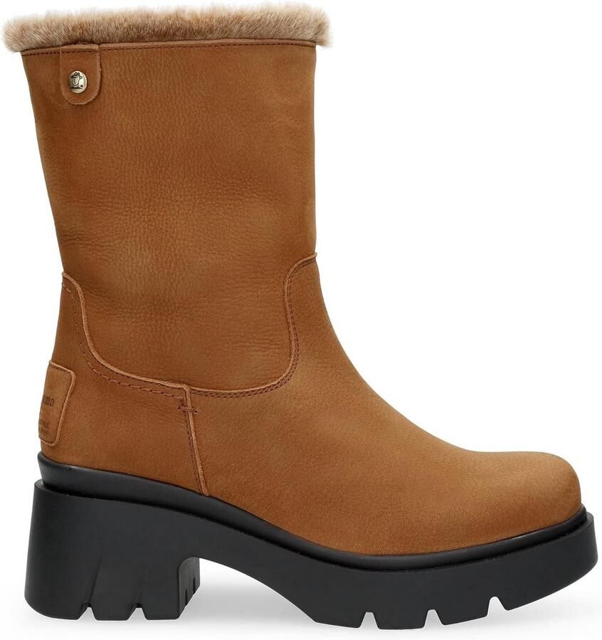 Dames Laarzen Waterdicht Suède Met Hoge Hak