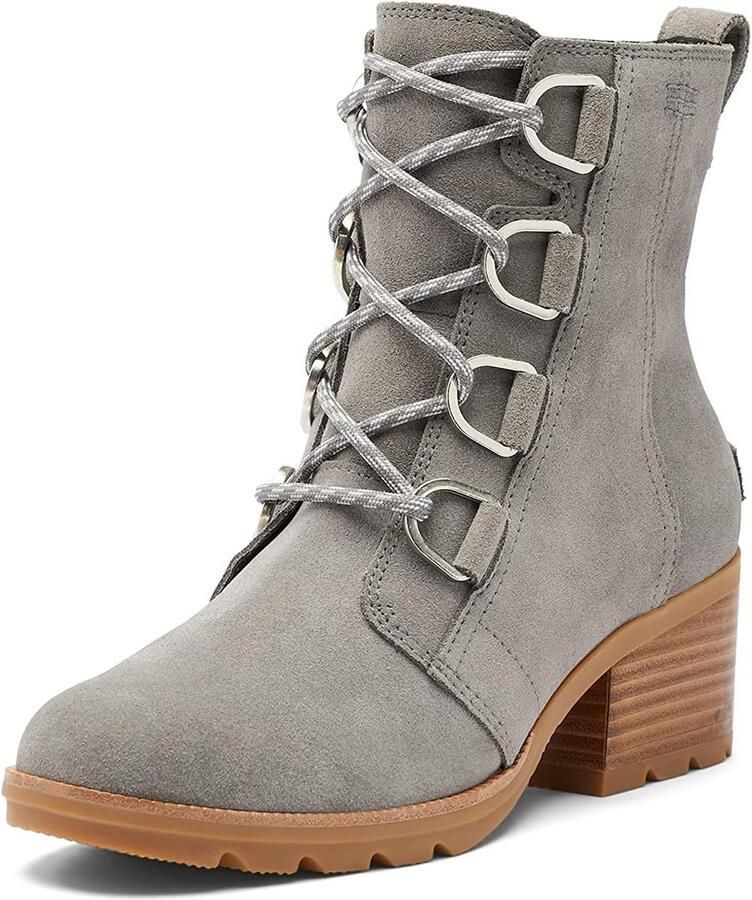 Dames Lace-Up Boots Zwart Waterdichte En Warme Enkellaarzen