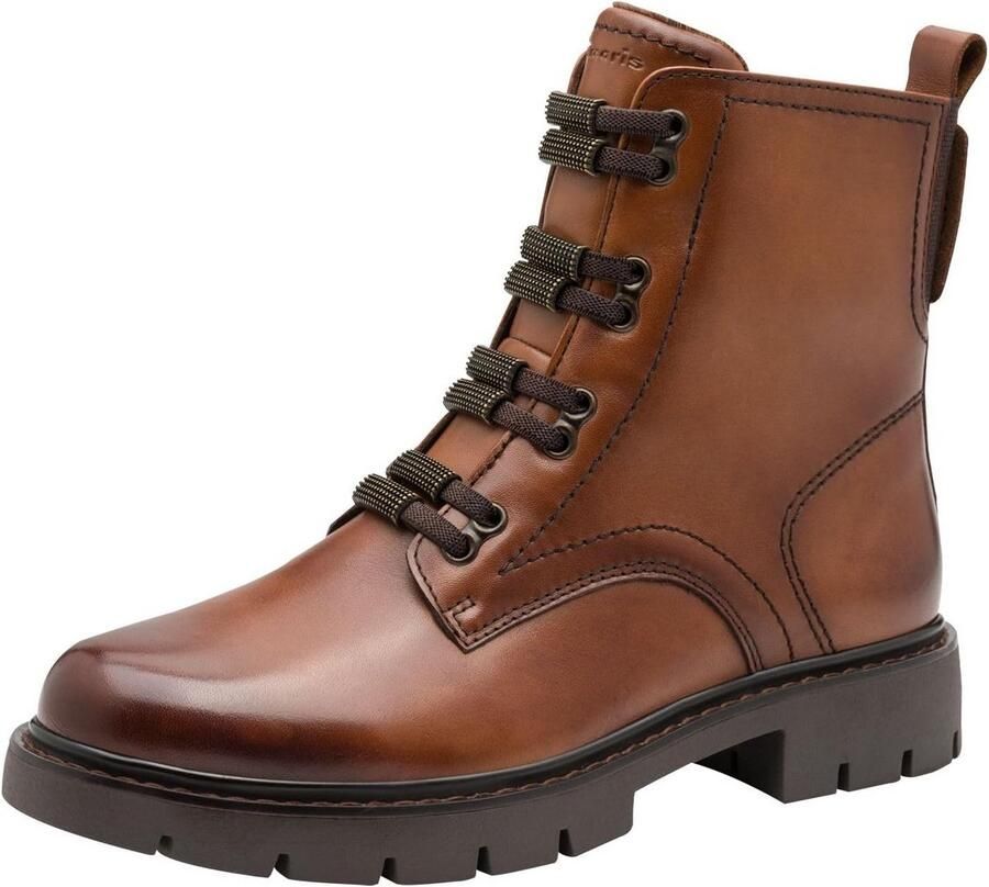 Dames Lace Up Laarzen met Comfort Pasvorm