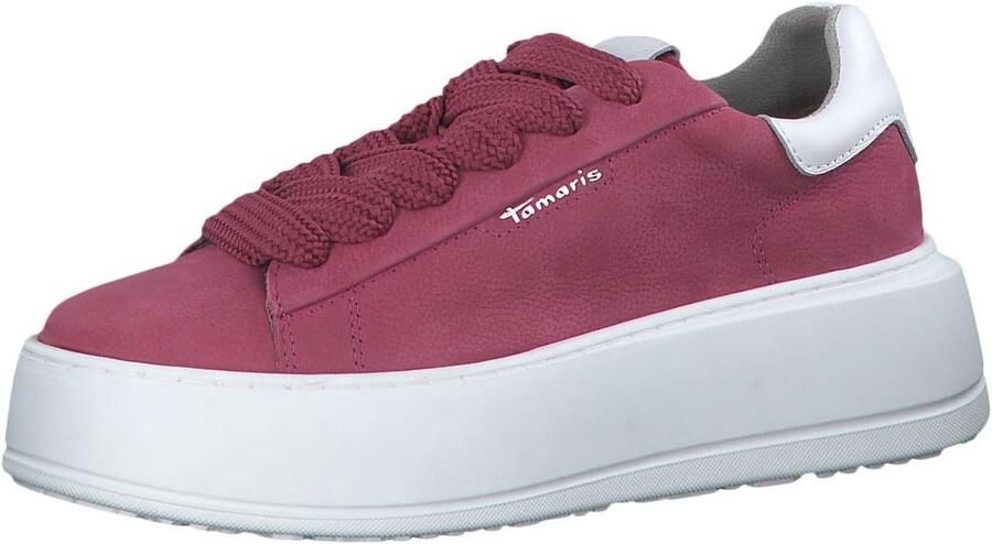 Dames Lage Sneakers in Levendige Kleur Comfortabele Wandelschoenen