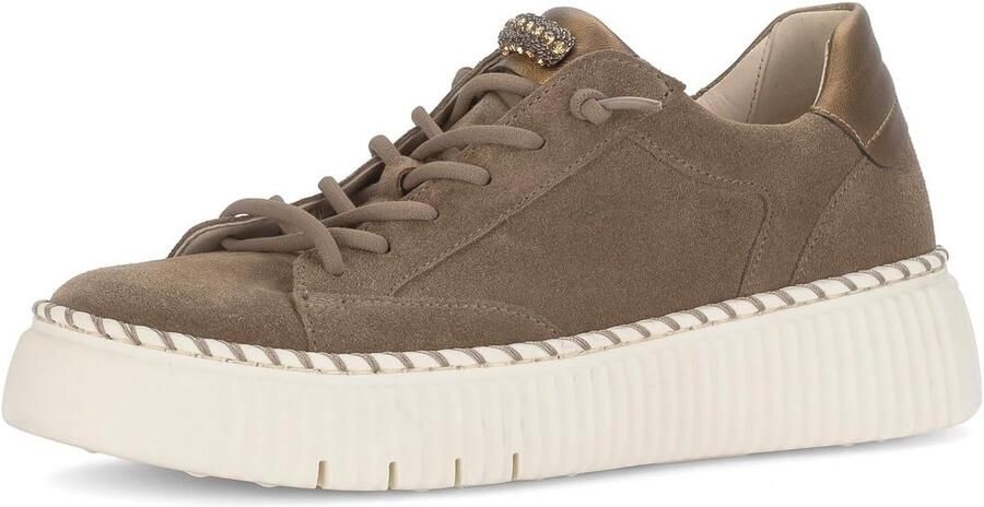 Dames lage sneakers met comfortabele pasvorm