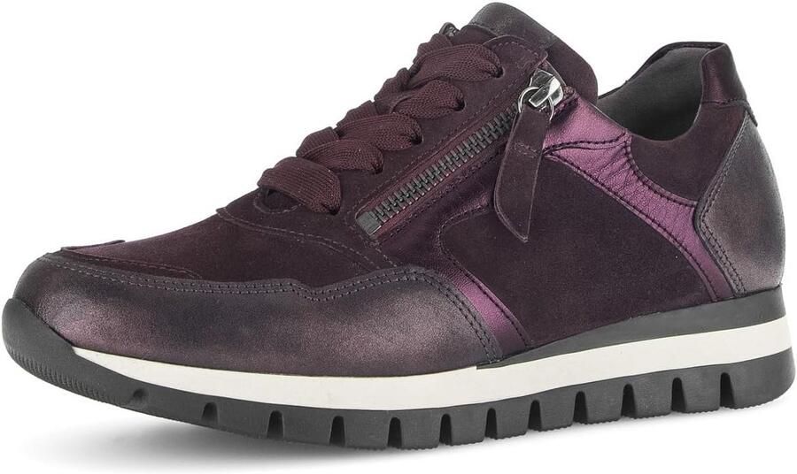 Dames lage sneakers met extra comfort en brede pasvorm