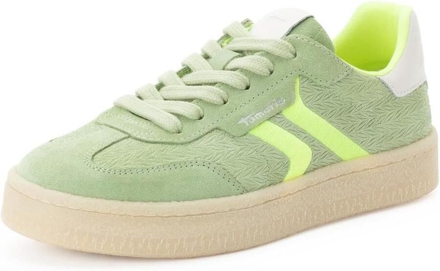Dames lage sneakers met uitneembaar voetbed en comfortabele voering