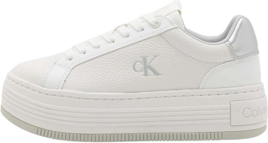 Dames Lage Sneakers met Veters Comfortabele Witte Sportschoenen