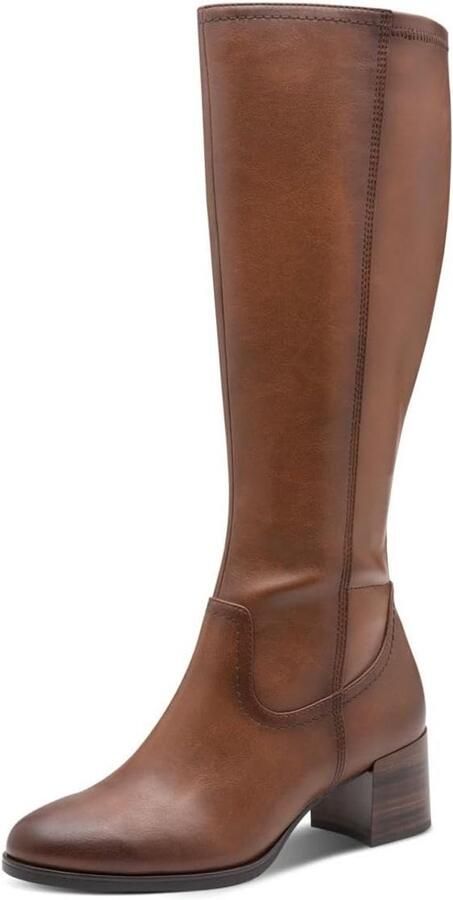 Dames Lange Laarzen Hoge Hak Vegan Comfort Voetbed