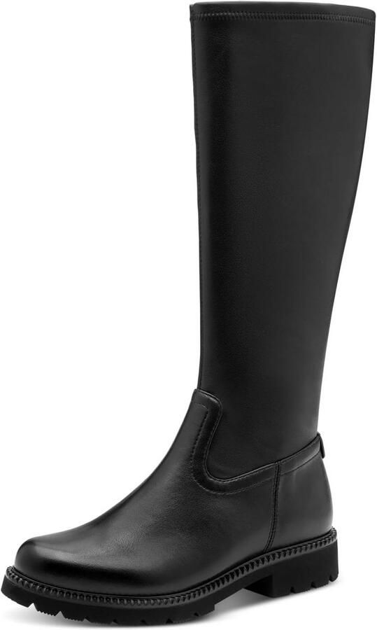 Dames Lange Platte Laarzen Zonder Hak