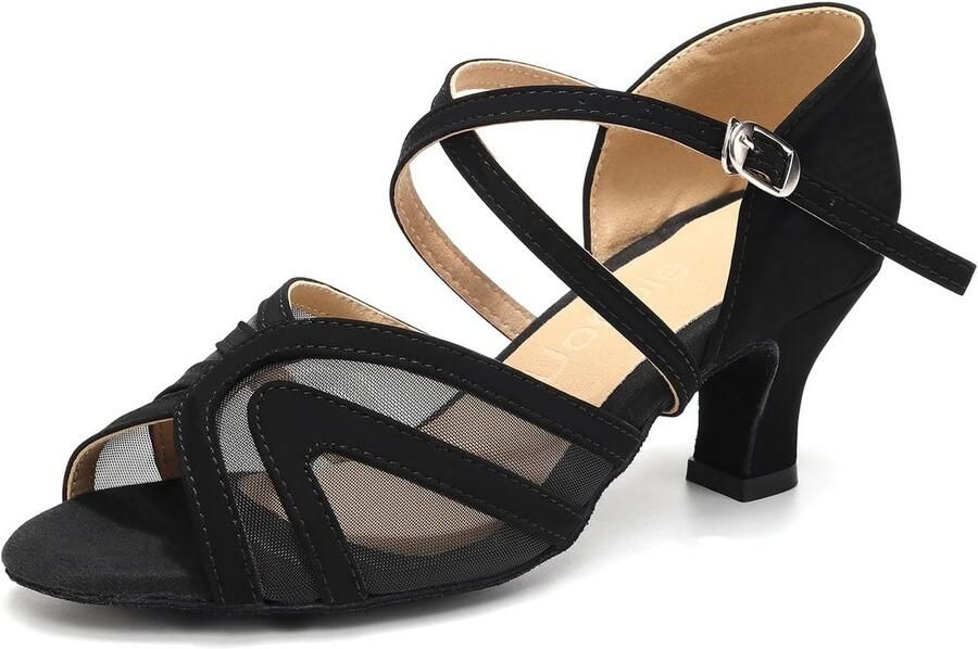 Dames Latijns-Amerikaanse Dansschoenen met Hakhoogtes