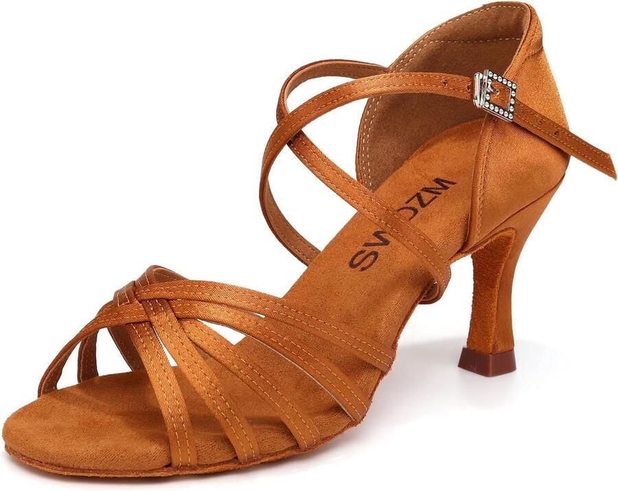 Latijns Dansschoenen voor Dames Salsa Ballroom en Tango Oefenschoenen