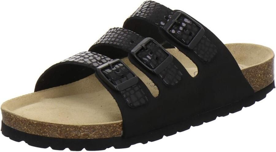 Dames Leren Sportieve Sandalen Comfortabele Instapschoenen en Slippers Gemaakt in Duitsland