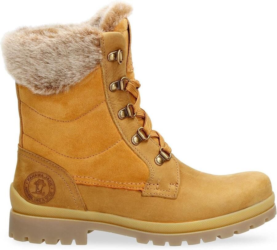 Dames Combat Boots Waterdicht Leer met Warme Voering