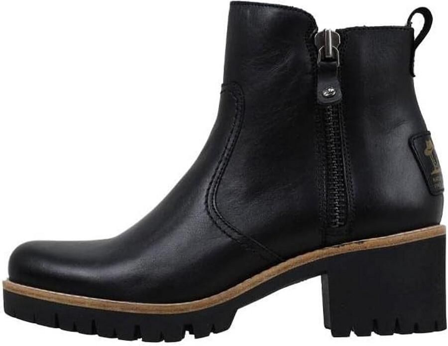Dames Chelsea boots leer met warme lammy voering