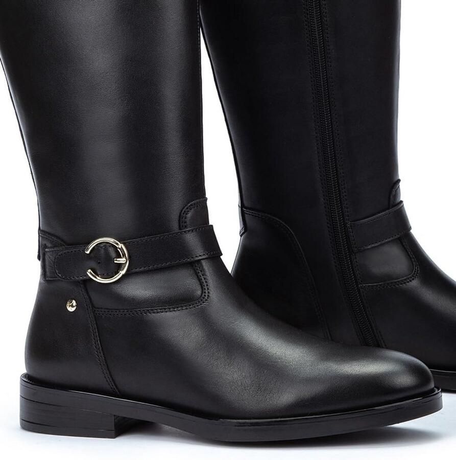 Dames Leren High Boots voor Koude Weerse plaatsen