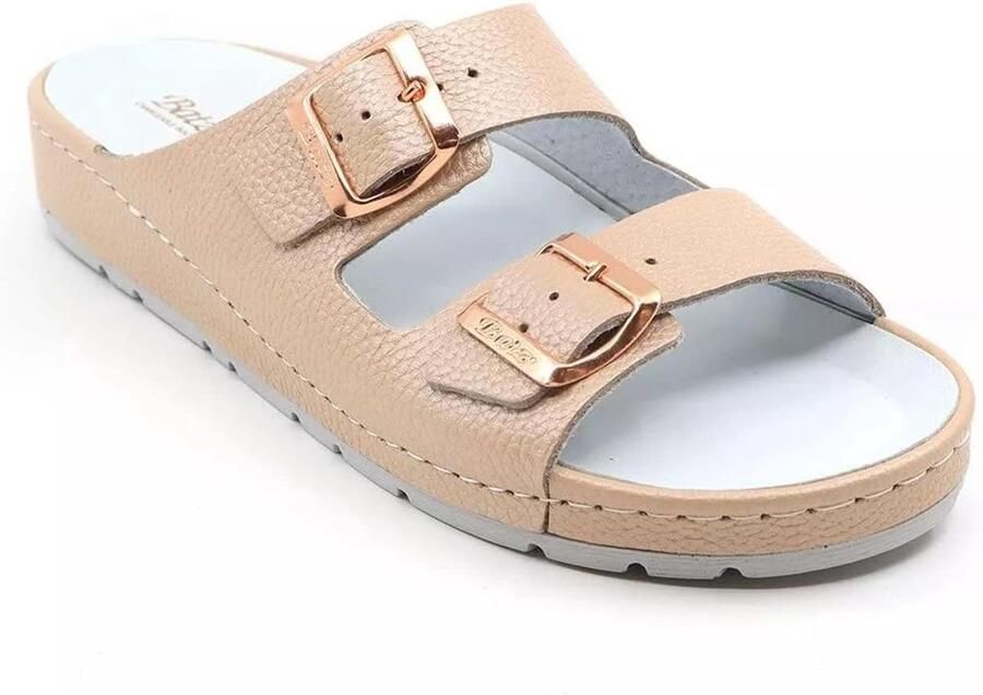 Dames Leren Sandalen met Gesp Comfort & Stijl
