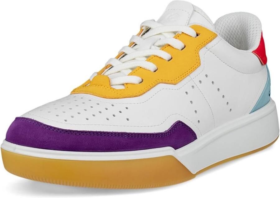 Dames Leren Sneaker Casual Comfortabele Lage Sportschoen - Foto 1