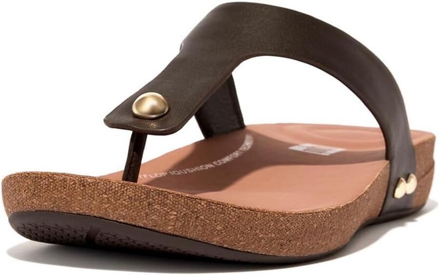 Dames leren teenstijl sandaal Comfortabele en stijlvolle zomersandalen