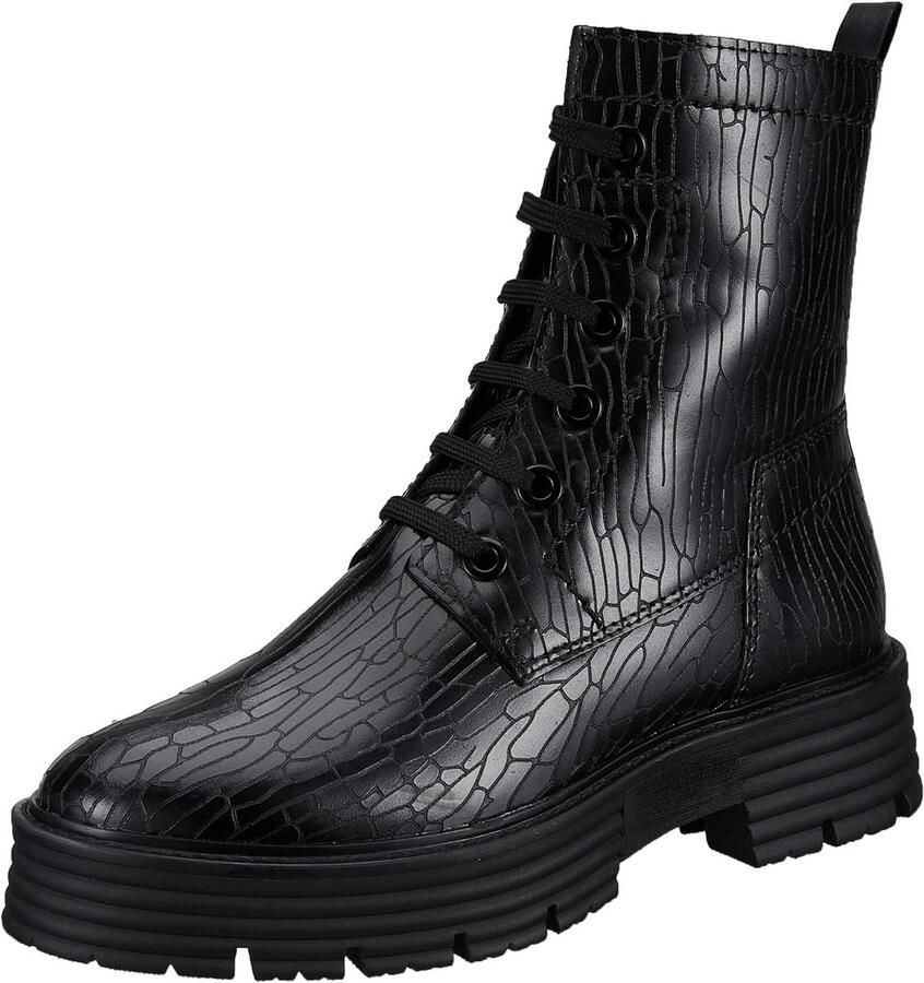 Dames Leren Veterlaarsjes Enkellaarsjes Comfortabele Pasvorm