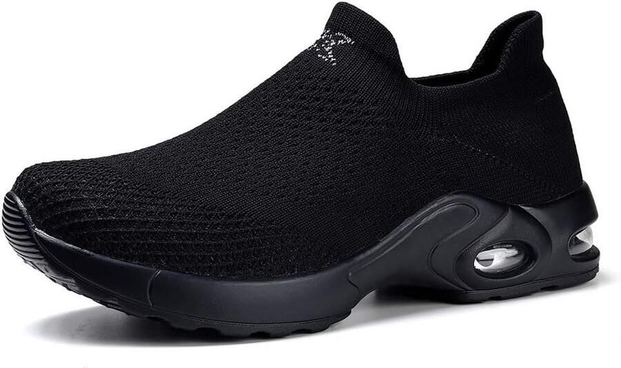 Dames Lichtgewicht Orthopedische Wandelschoenen Comfortabele Vetersneakers met Ronde Neus en Dynamic Fit Systeem