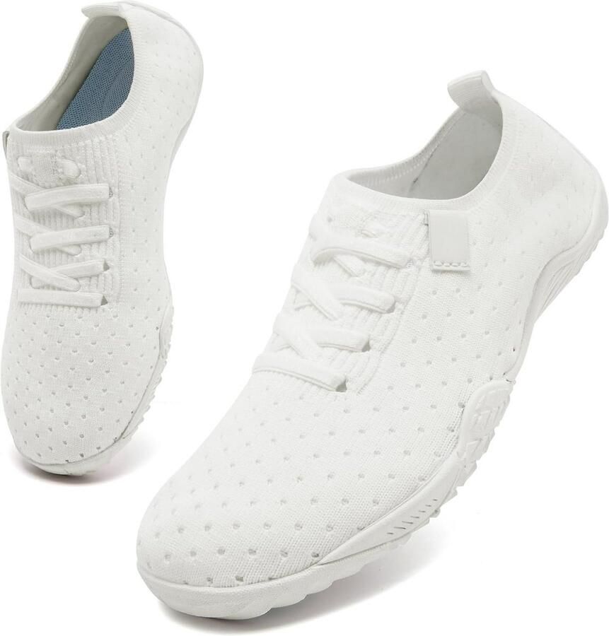 Minimalistische Barefoot Sneakers Dames Zero-Drop Lichtgewicht Hardloopschoenen voor Buiten