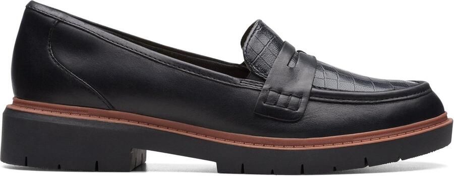 Dames Loafers in Leder Comfortabele Penny Loafer Stijl