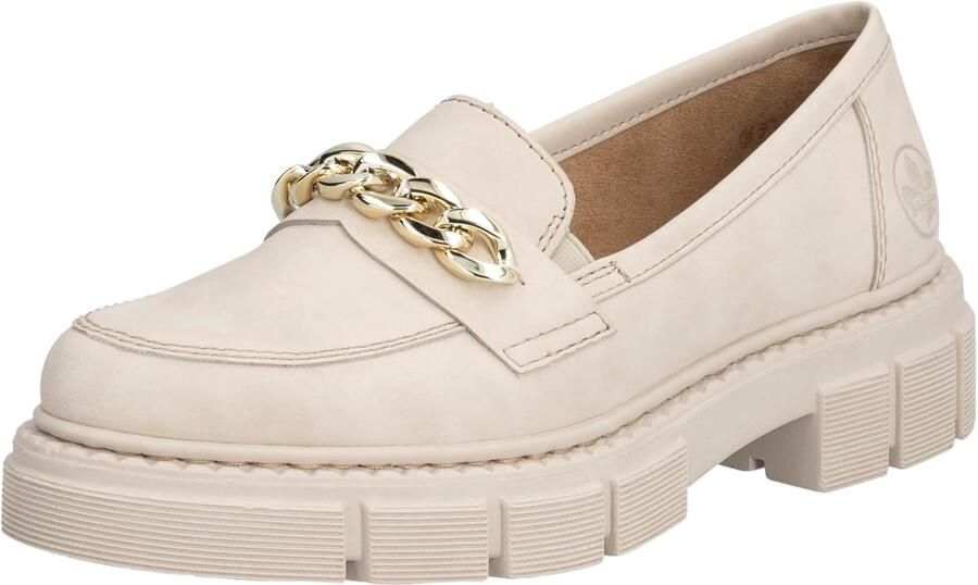Dames Loafers met Kettingdetail Comfortabele Instappers